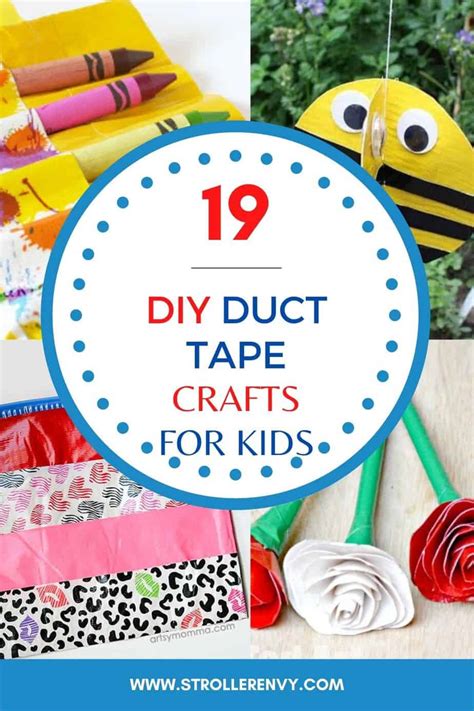 19 Diy Duct Tape Crafts For Kids Unique And Easy