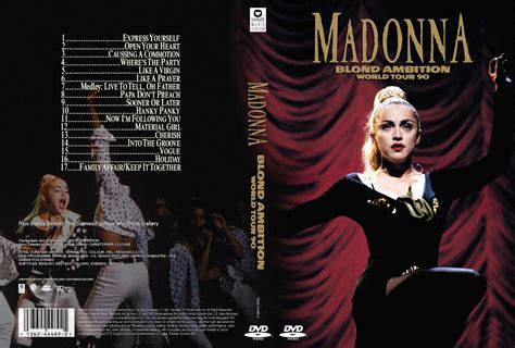 Madonna FanMade Covers Blond Ambition Tour