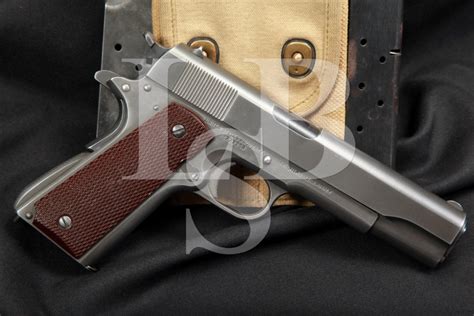 Early Wwii Colt Model 1911a1 1911 A1 45 Acp Pistol With