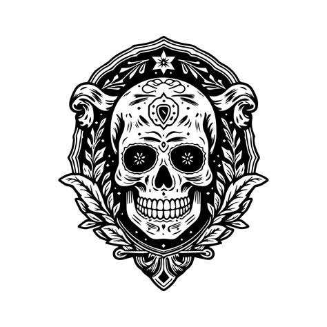 mexican skull emblem logo capture the rich heritage and symbolism of mexico perfect for designs