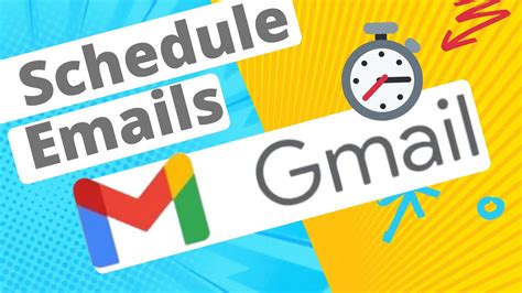 Schedule Emails In Gmail Youtube