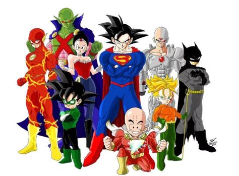 Poder de luta dos personagens ! Personagens de Dragon Ball invadem outros universos em 30