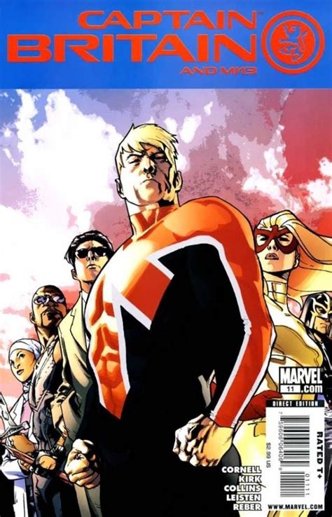 Captain Britain And Mi13 11 Marvel Comics Covers Marvel Comic
