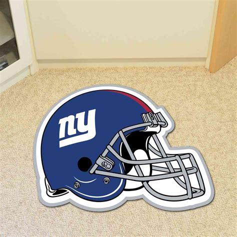 New York Giants Mascot Helmet Rug Mymancave Store