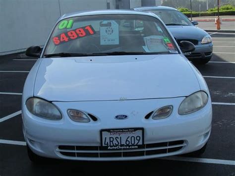 2001 Ford Escort Zx2 Zx2 Coupe 2 Doors Oxford White For Sale In Colma
