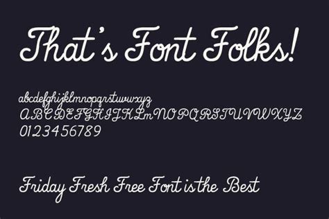 Thats All Folks Script Font Thats All Folks Font By Downloading