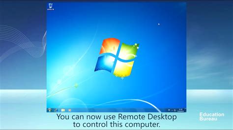 Enable Remote Desktop Connection On Windows 7 Youtube