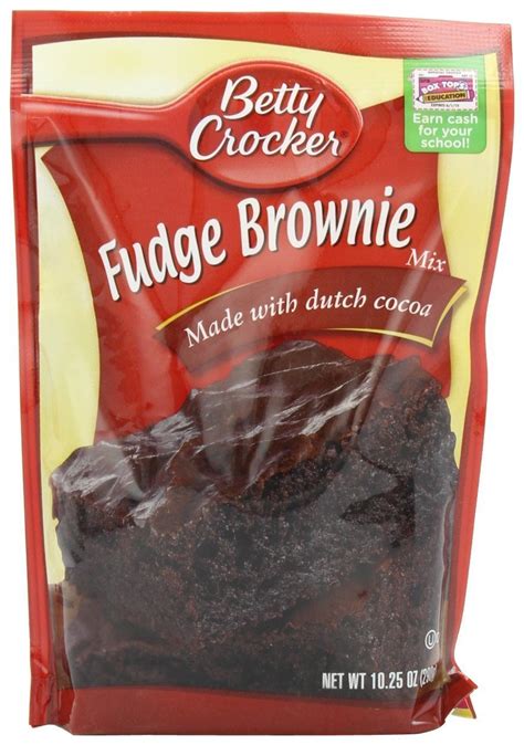 Betty Crocker Fudge Brownie Mix 1025oz Pouches Pack Of