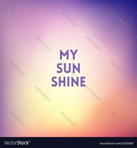 Square Blurred Background Sunset Colors Vector Image