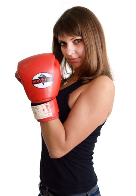 Woman With Boxing Gloves Png Transparent Image Pngpix