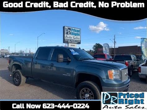 2010 GMC Sierra 2500 Duramax Diesel 4X4 At WWW.PRICEDRIGHTAUTOSALES.COM