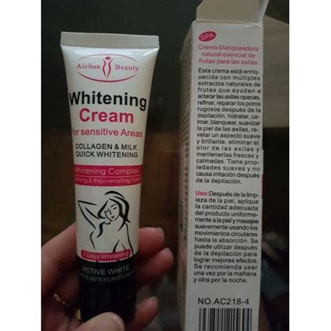 🔥authentic💯whitening Cream For Sensitive Area By Aichun Beauty【100