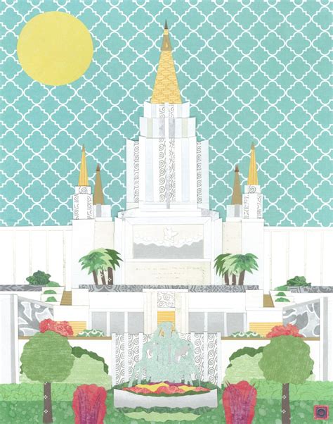 Oakland California Lds Temple Print Various Sizes Lds Temples Lds