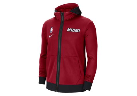 Nike Nba Miami Heat Showtime Therma Flex Hoodie Tough Red Price €10500
