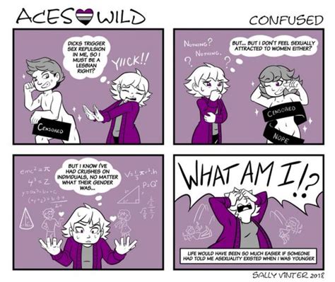 a comic has never made me realize i m ace more than this one asexuality