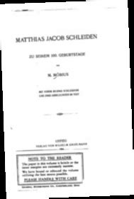 Read Download Matthias Jacob Schleiden Zu Seinem Geburtstage Twitter
