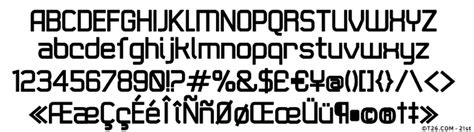 T26 Digital Type Foundry Fonts 21st B