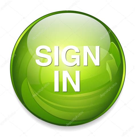 Sign In Button Icon Stock Vector Image By ©sarahdesign85 70279207