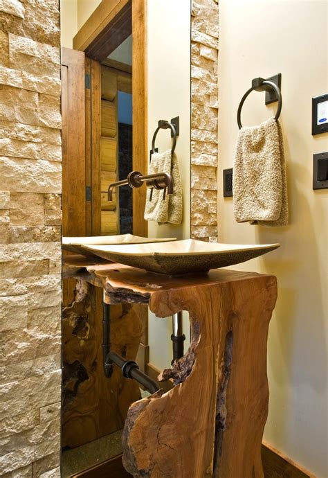 Rustic Pedestal Sink