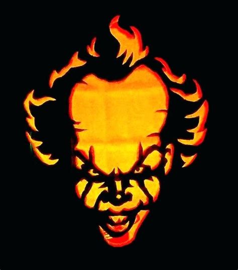 Scary Clown Pumpkin Carving Stencils Spooky Ideas For Kids Adults It