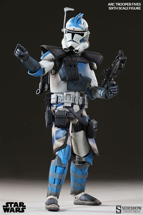 Arc Clone Trooper Fives Phase Ii Armor Sixth Scale Figur Piece