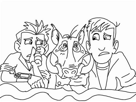 Wild Kratts Coloring Pages Creature Adventures Coloring Pages