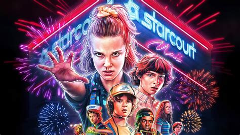 stranger things 4k uhd wallpaper