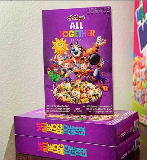 Kelloggs All Together Cereal In 2021 Kelloggs Types Of Cereal