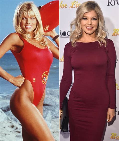 Baywatch Pamela Anderson David Hasselhoff And The Stars Pictured Then