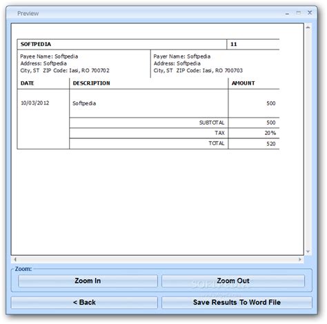 Exclusive Receipt Of Services Template In Ms Word Cheap Receipt Templates