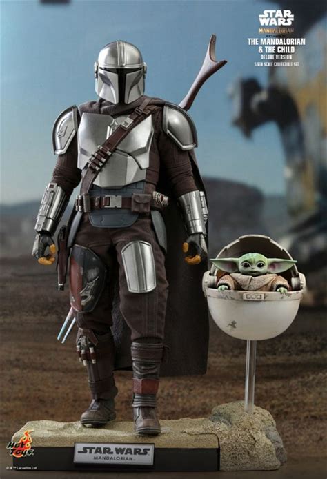 Star Wars The Mandalorian Mandalorian And The Child Deluxe 16 Scale
