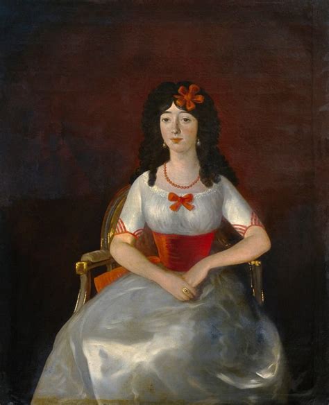 Duchess Of Alba Seated By Francisco José De Goya Y Lucientes Museo