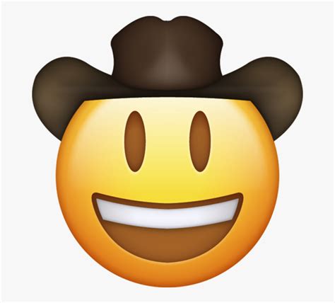 Cowboy Emoji Smiley Faces Emoticon Images And Photos Finder