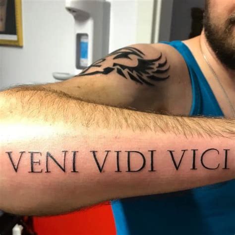 101 Amazing Veni Vidi Vici Tattoo Ideas That Will Blow Your Mind