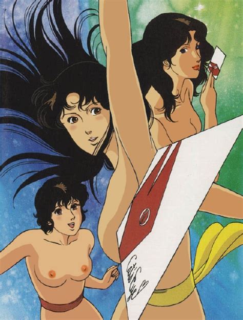 kisugi hitomi kisugi rui cat s eye 1980s style nude filter third party edit 3girls