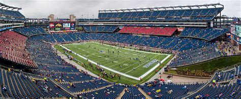 Gillette Stadium Seating Chart Views And Reviews New England Patriots