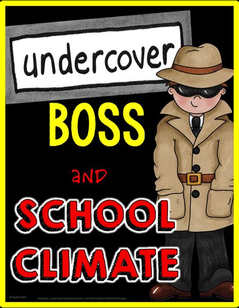 Corkboard Connections: Undercover Boss - School Style!