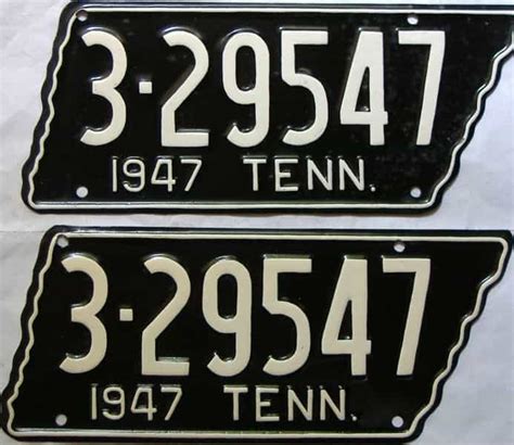 1947 Tennessee (Very Nice Older Repaint) (#14713) for sale - The Tag Dr