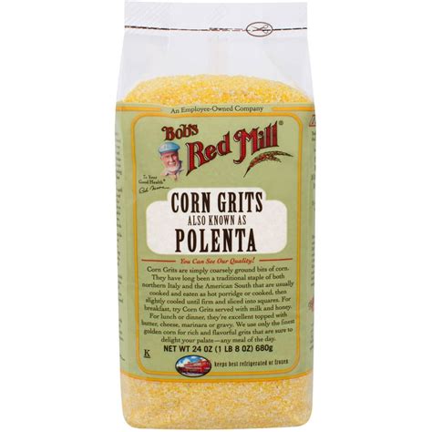 Bob S Red Mill Polenta Corn Grits 24 Oz Pack Of 4