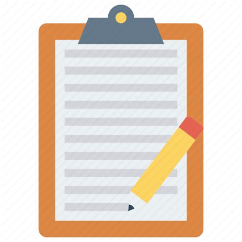 Clipboard Create Document Page Write Icon Download On Iconfinder