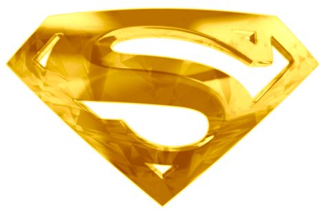 Superman Logo Gold Arte Do Superman