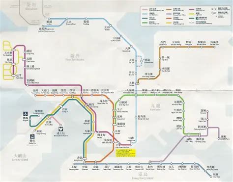 Hong Kong Map Mtr Bruin Blog