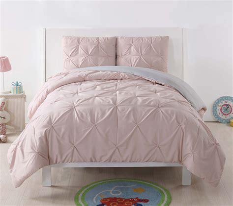 My World Pleated Solid Comforter Sets Twin XL Comforter Set QVC Com
