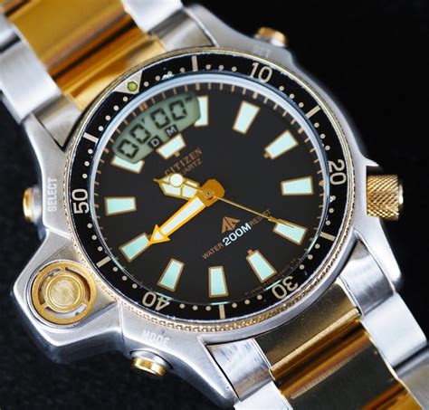 Citizen C023 Promaster Aqualand 200m Divers Watch Depth Sensor Ebay