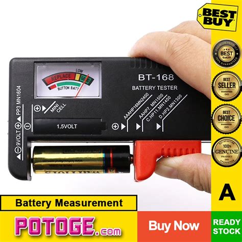 Bt168 Bt 168d Portable Universal Digital Battery Tester Tool Aa Aaa C D