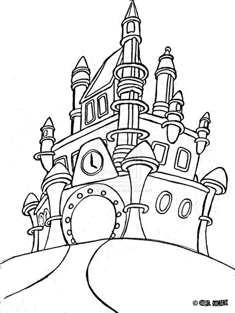 Disney World Coloring Pages At Free Printable