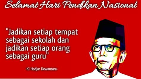 Contoh Ucapan Selamat Hari Pendidikan Nasional