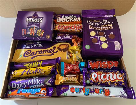 Large Cadburys Treat Box Gift Chocolate Hamper Irish Etsy