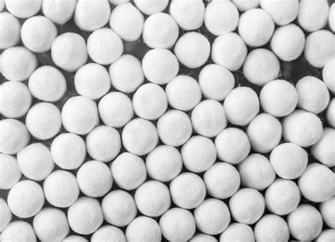 Close Up Of Cotton Buds Stock Image Image Of Texture 77659845