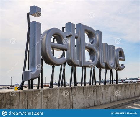 Jetblue Terminal 5 At Jfk International Airport Editorial Photography